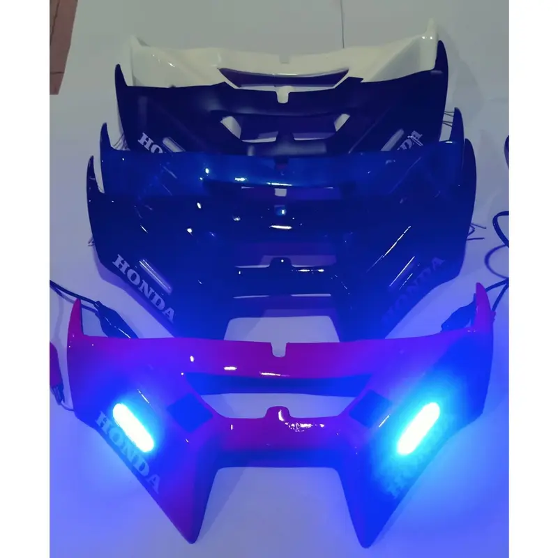 WINGLET MOTOR BEAT KARBU / BEAT FI LAMA / PLUS LAMPU LED 2016-2015 /DIJAMIN TEBAL BUKAN YANG MURAHAN / REALPICT motorcycle 6
