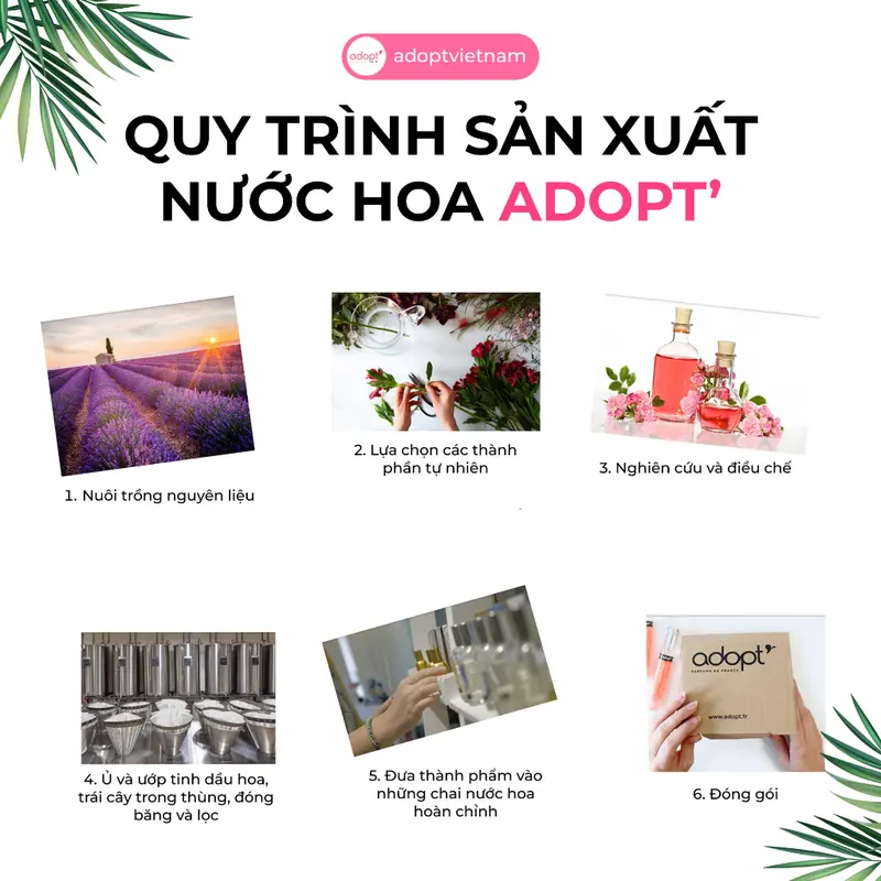 Nước hoa nữ Adopt' ABSOLU D'AMOUR - Hương thơm dịu ngọt nhẹ nhàng- Nước hoa Pháp chính hãng 30ml Cosmetic Perfume 5