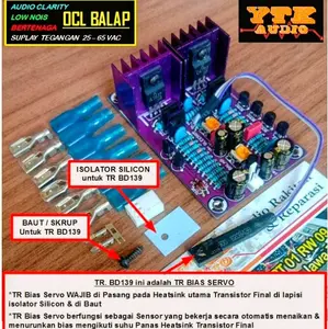 kit driver power amplifier OCL BALAP