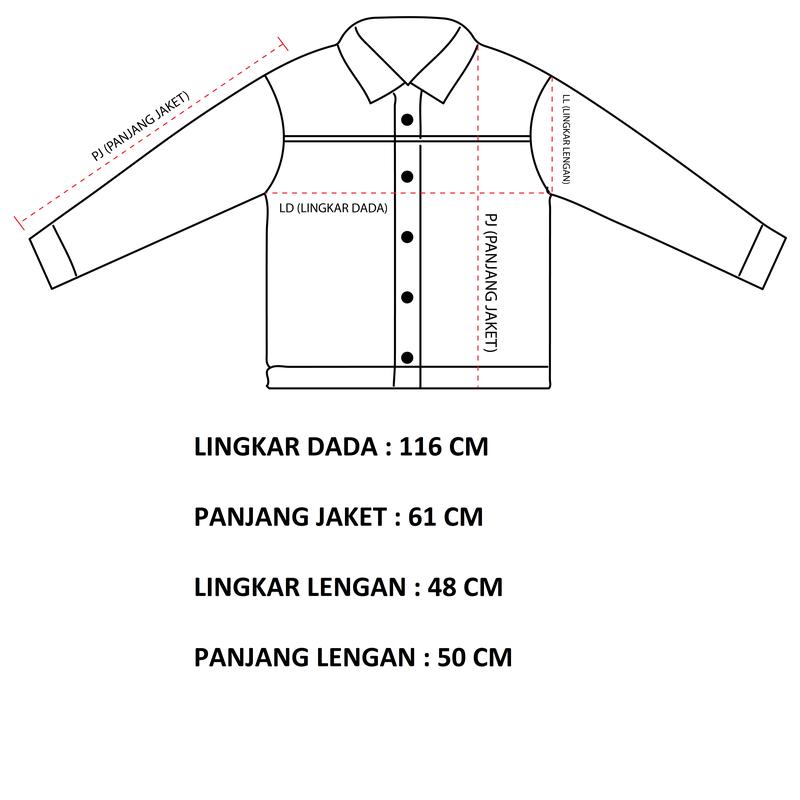 Product Introduction of AMR Original - Half White 5359 - Jaket Jeans Boyfriend Dream 0