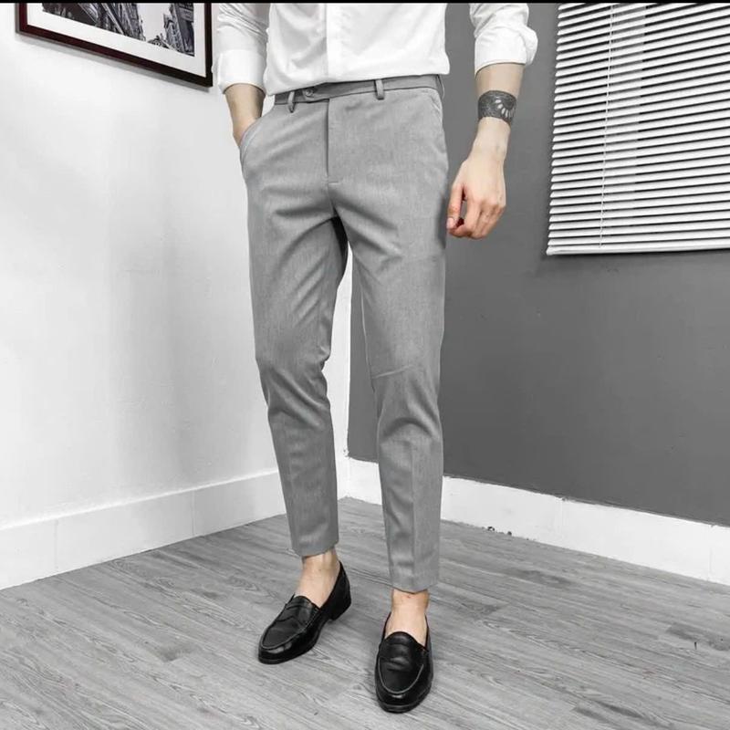 Quần Âu Pre Cạp Chun Vải Co Giãn. Menswear Cotton 5