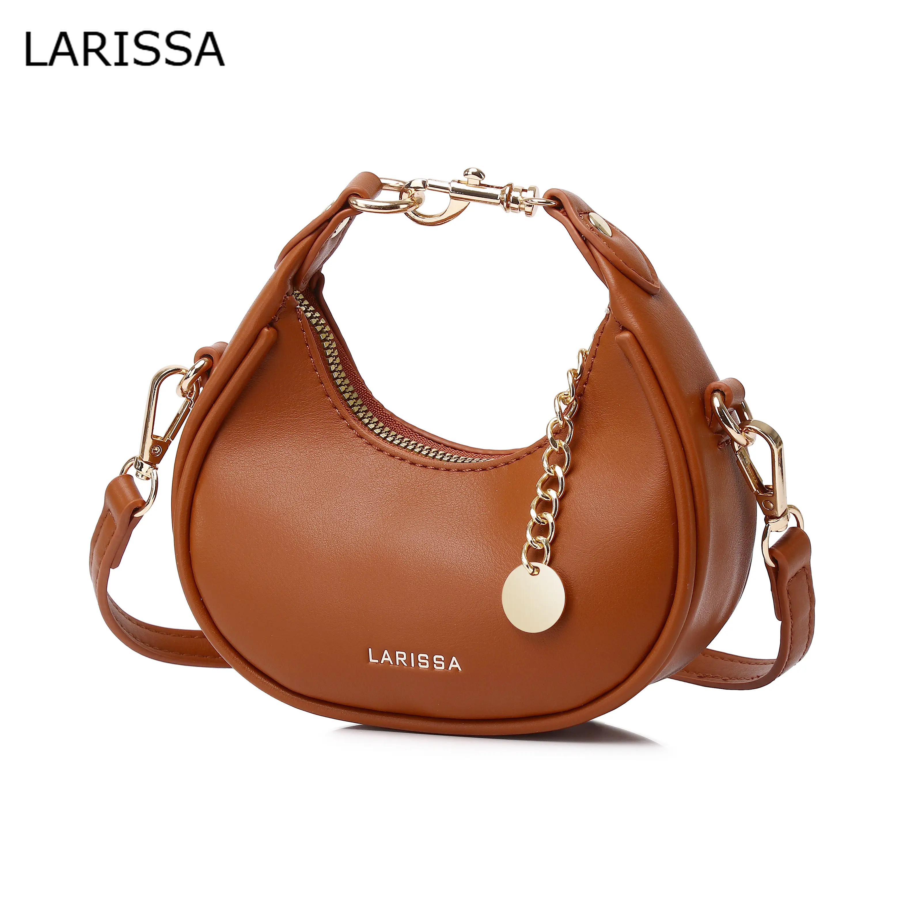 YUKI-LARISSA NEW FASHION WOMEN BAG HOT STYLE LADIES DUMPLING BAG RETRO HALFMOON BAG CROSSBODY BAG (2844)