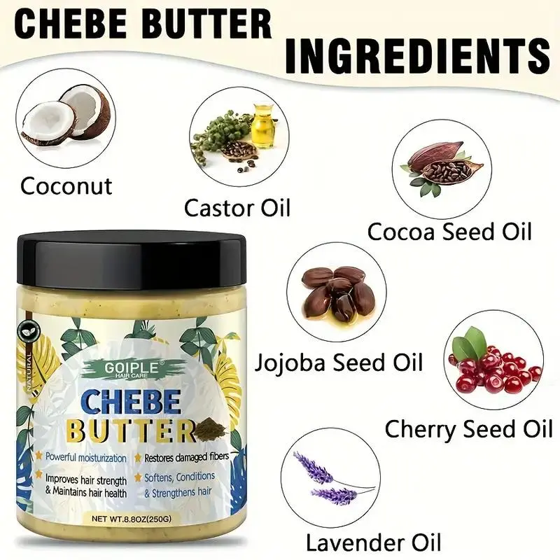 Butter Hair Care Cream, Moisturizing & Conditioning Hair Butter, Professional Daily Hair Care Product for Dry & Damaged Hair 4