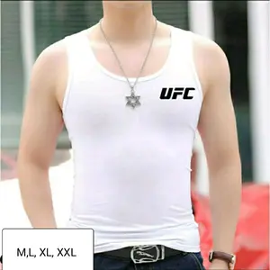 Baju Singlet  UFC Singkat Santai /Baju Pria Tanpa Tengan/Baju Santai
