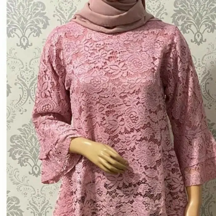 TERBARU KEBAYA ATASAN  RINJANI JUMBO LD 130 REAL PICK KEBAYA RINJANI/KEBAYA BROKAT/KEBAYA MODERN/Baju WANITA Baju Pesta