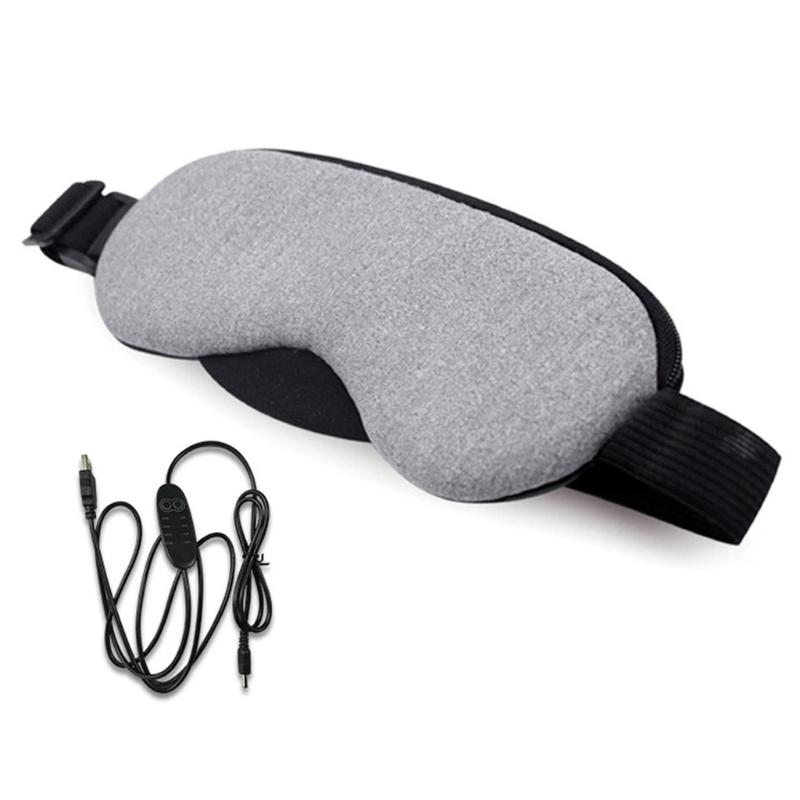 LESHE Temperature Control Heat Steam Cotton Eye Mask Dry Tired - TikTok ...