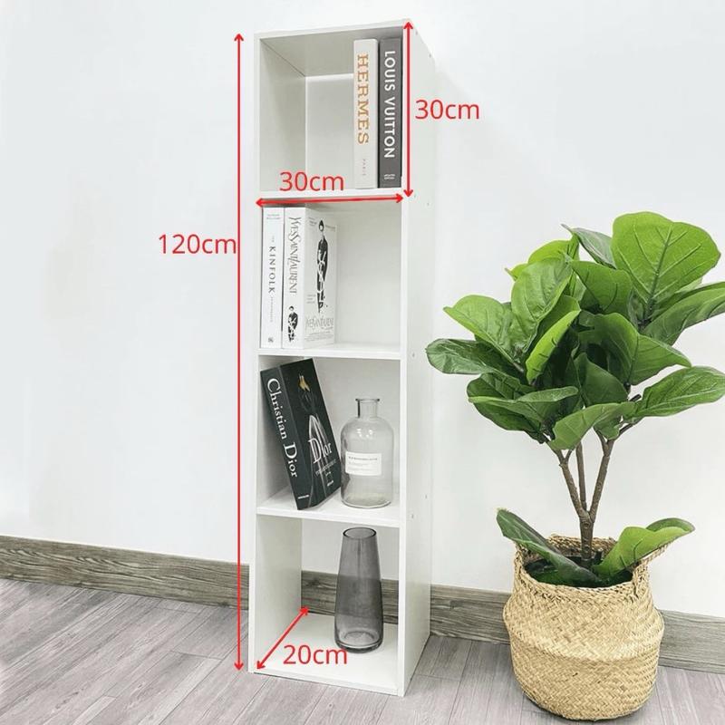 Kệ sách 8 ô , kệ đa năng ,lắp ghép tiện lợi,decor 4