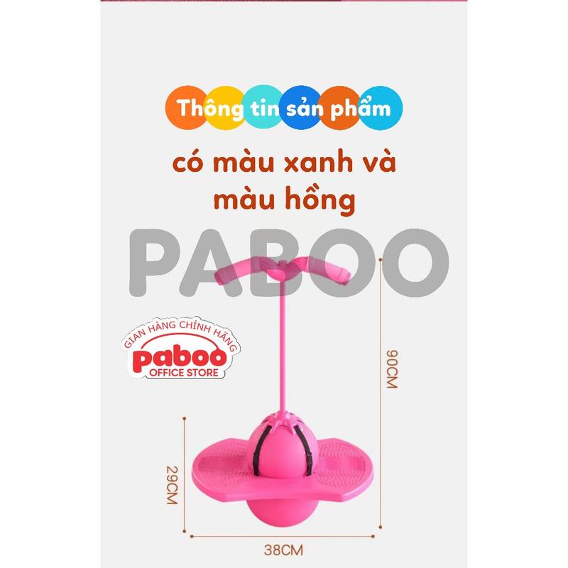 Bóng nhảy tăng chiều cao bóng nảy cao su đàn hồi tập luyện thể dục thể thao, bóng nhún đồ chơi vận động cho bé 7