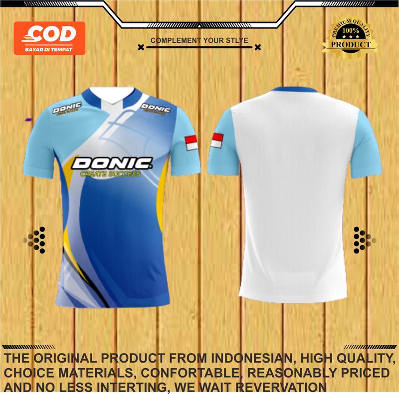 JERSEY TENIS MEJA PRIA WANITA MOTIF TERBARU Sport 2
