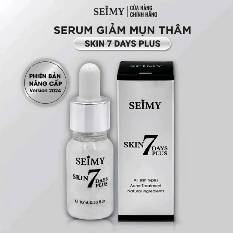 Serum giảm mụn, thâm, rỗ Seimy - SERUM SKIN 7 DAYS PLUS- LM Beauty 0