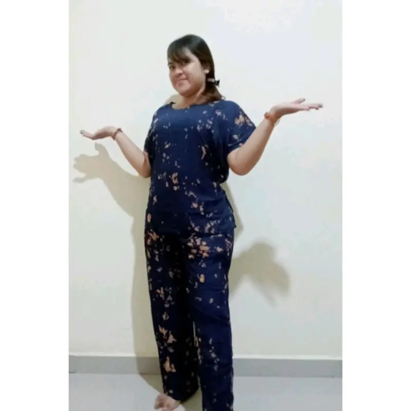 Setelan Panjang XXL Jumbo Tie Dye | Fit BB 80kg 2