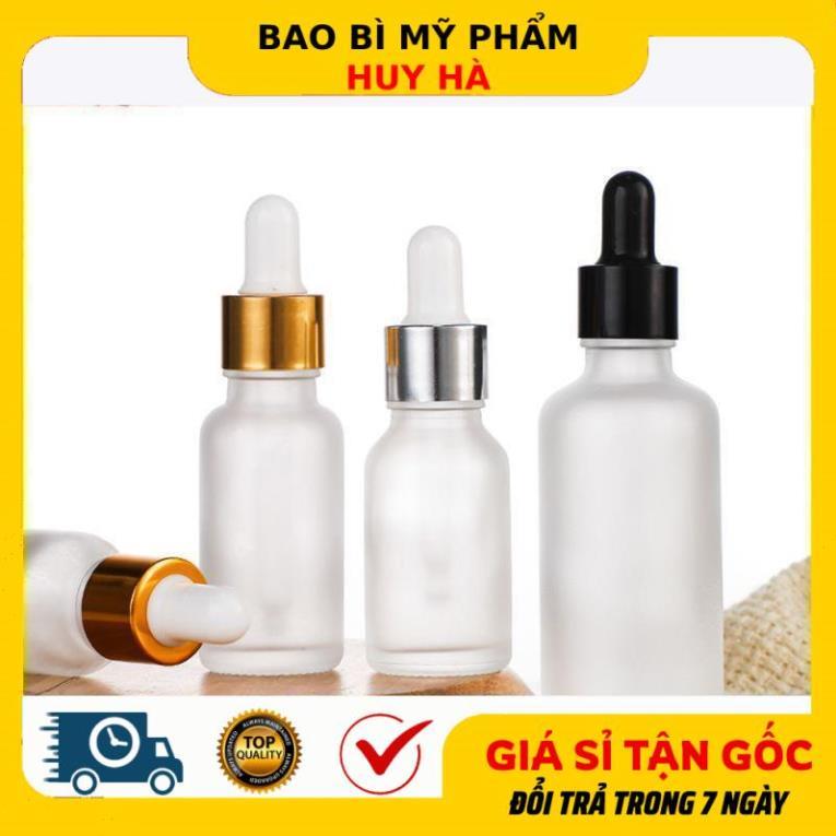 [COMBO 10] Lọ Chiết Serum, Đựng Tinh Dầu Thủy Tinh Phun Mờ Cao Cấp Đủ Size