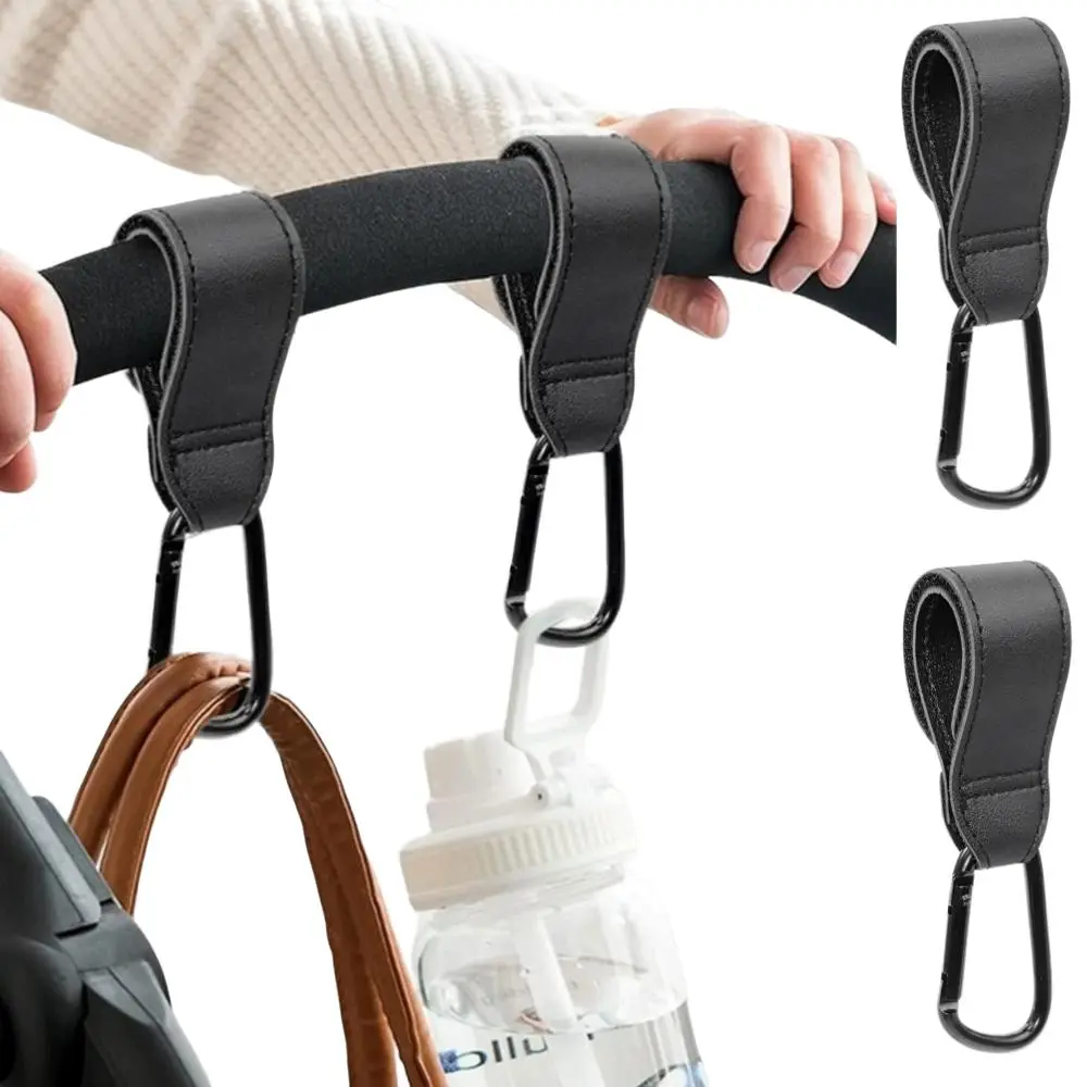 Baby Stroller Hooks, 2 Counts/set Bag Hooks for Hanging Diaper Bags, Baby Stroller Hanging Hook, Multipurpose Hooks for Grocery Shopping Bags, Baby Essentials Baby Stuff Newborn Baby Stuff Baby Items