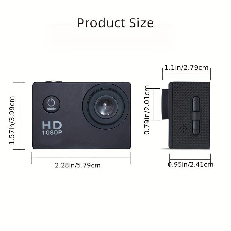 Product Introduction of Underwater Waterproof Action Camera Digital, 1 Set Portable Compact WiFi Remote Control Camera with 32G TF Card, Wide Angle Action Camera for Outdoor Sports Use, Gift Ideas 148