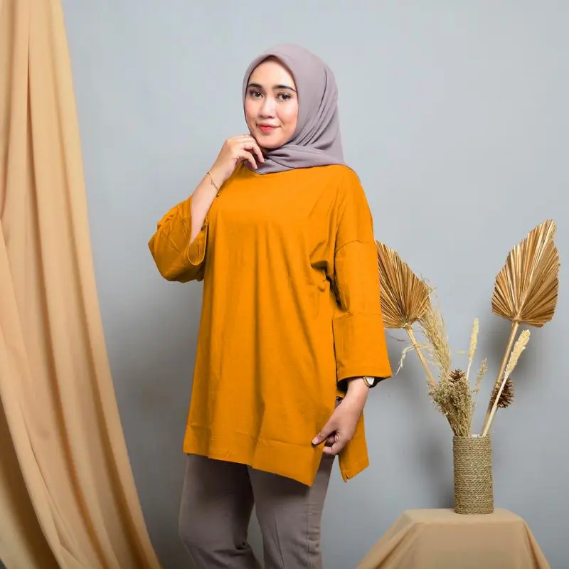[ MILIO ] - TUNIK OOTD REYNATA OVERSIZED / ATASAN WANITA JUMBO LD 130 BABYTERRY PREMIUM 2