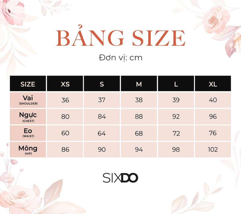 [HN]Áo vest gấm đen cổ V SIXDO (Black Leaf Peak Lapel Brocade Vest) 4