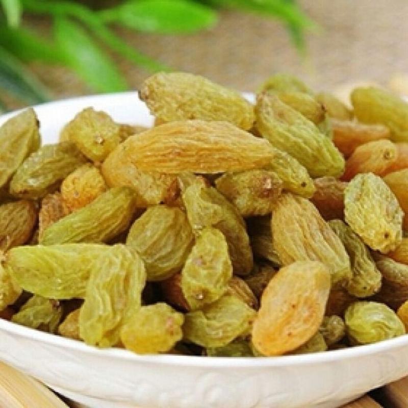 500g nho xanh sấy khô không đường, nho khô xanh ninh thuận hàng loại 1 đóng hũ xịn đẹp Ăn Vặt