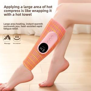 Automatic Electric Leg Massager with Multifunctional Constant Heat Therapy and Airbag Kneading for Whole Legs Ideal for Home Relaxation muscle hair curler portable neck shoulder compression finger foot belt hand sauna massage machine spa eye lying curl