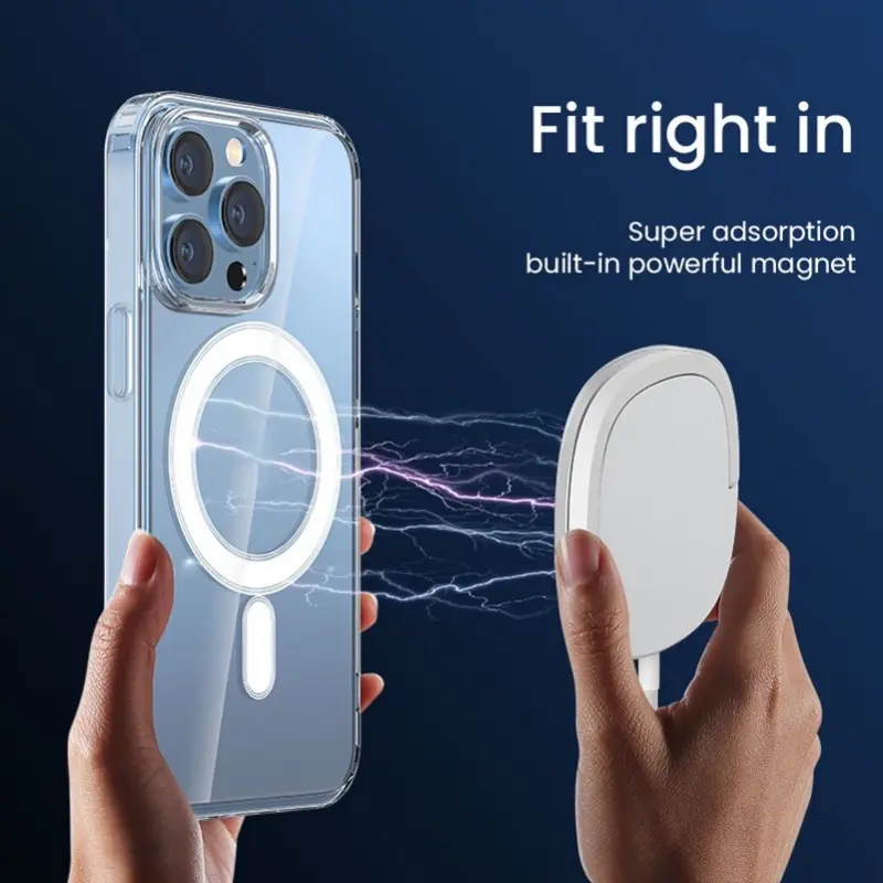 Vỏ sạc từ tính 11, 12, 13, 14 PRO MAX, 7G, 8G, 7, 8 PLUS, X, XS, XR PRO plus, S22, ULTRA 13, 12, MINI 7