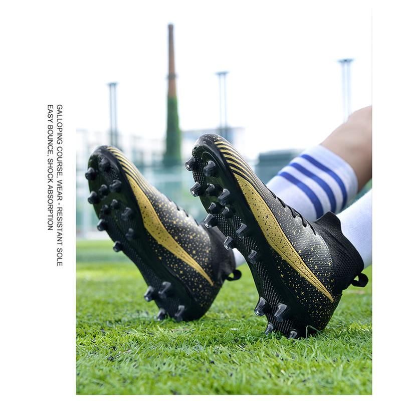 Product Introduction of High-Top Spike Professional Competition Training Soccer Shoes 5