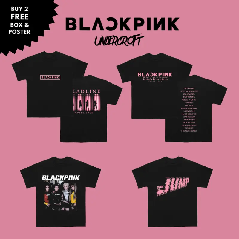 blackpink deadline shirt - TikTok Shop Malaysia