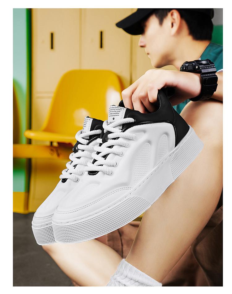 Product Introduction of Xs079 Fashion Low-Top Casual Board Shoes Four Seasons Sneaker All-Matching Men's Shoes 11