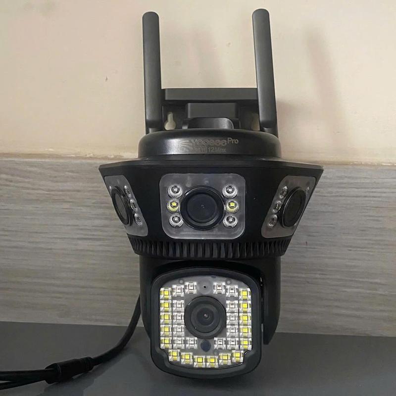 Camera Wifi 4 Mắt 3 Khung Hình 12Mpx Yoosee F54D Hỗ Trợ Đàm Thọai 2 Chiều, Xoay 360 Độ 4