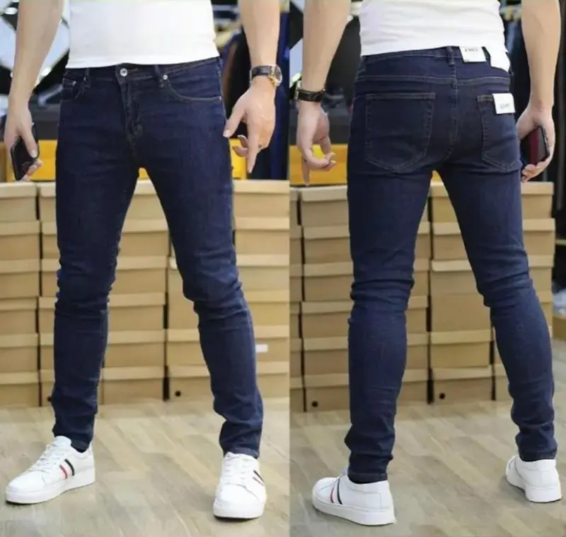 Quần jean nam cao cấp vải Jean co giãn 4 chiều cưc đẹp form om dán,chuẩn size MS05 0