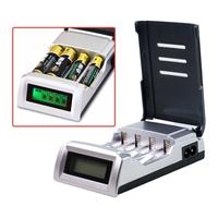 Gambar Taffware Charger Baterai 4 Slot AA AAA Ni-CD Ni-MH with LCD Display - C905W - Hitam dari Usea Official Store Kota Administrasi Jakarta Barat 2 Tokopedia
