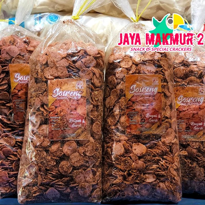 1kg sosis goreng super pedas camilan 0