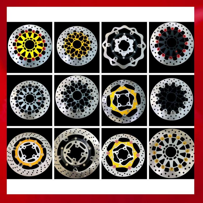 ( Sallee Lớn ) Đĩa Thắng Trước 4 Lỗ Size 260-267mm Cho Các Dòng Xe Máy Hiện Nay nhiều mẫu Nhiều Màu cho Ae Lựa chọn Lun Nhé!!