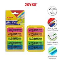 Gambar Index & Mark Penanda Pembatas Joyko IM-37 Plastik - IM-37 dari Joyko Indonesia Kota Administrasi Jakarta Utara 1 Tokopedia