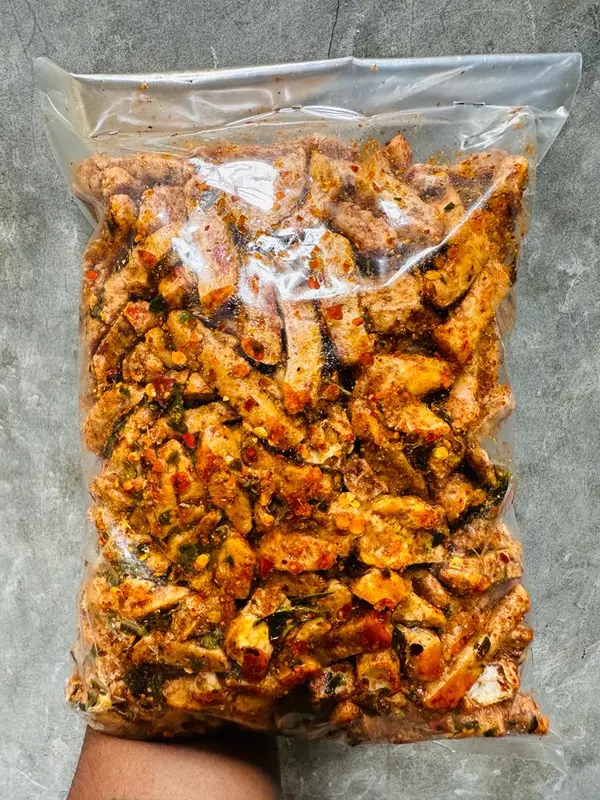1Kg - BASRENG Campur (Pedas 500gr & Original 500gr) / makanan instan Spices cemilan  basreng 1