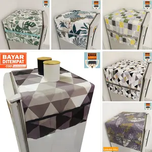 Sarung Kulkas Alas Kulkas Cover Kulkas long lasting modern kekinian tap lak