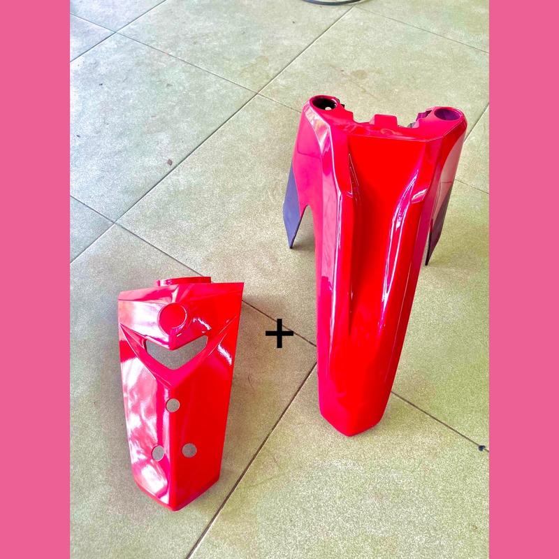 Dè xe máy sirius Fi gắn cho sirius xăng cơ phụ tùng nhựa xe máy Phụ Kiện