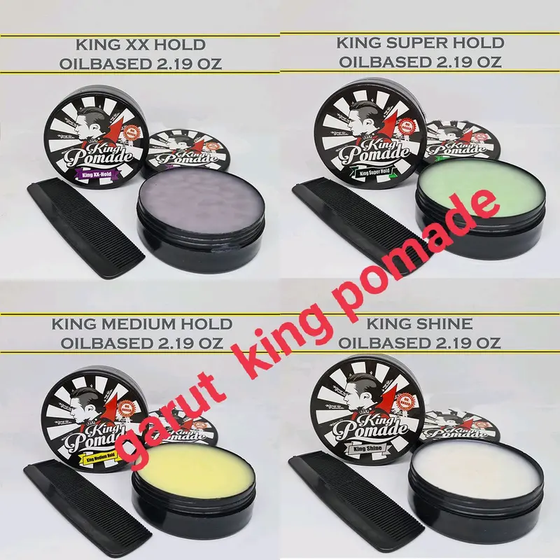 BPOM KING POMADE Hair Styling 2.19oz/75gr Wangi 0