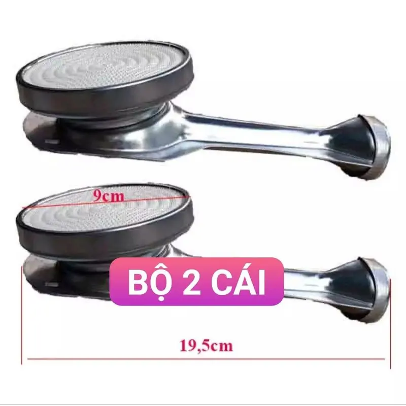 Điếu bếp gas Hồng Ngoại Tiết kiệm gas - Điếu dài 19,5cm, Gốm sứ 9cm +Tặng pas gắn + Vít Thay thế cho các bếp gas cùng kích thước 2