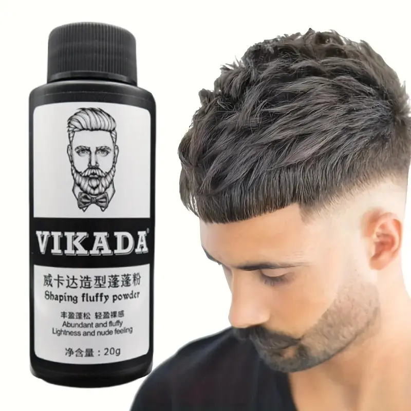 Styling Powder - Mens Hair Styling Powder with Long-Lasting Hold, Instantly Adds Volume and Absorbs Oil for a Natural, Stylish Look - Perfect for Active Men