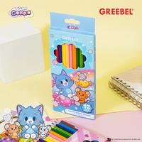 Gambar GREEBEL Pensil Warna Isi 12 Warna Panjang Classic Colour Pencil Tom and Jerry GOKKO 712 dari GREEBEL Kota Administrasi Jakarta Barat 4 Tokopedia