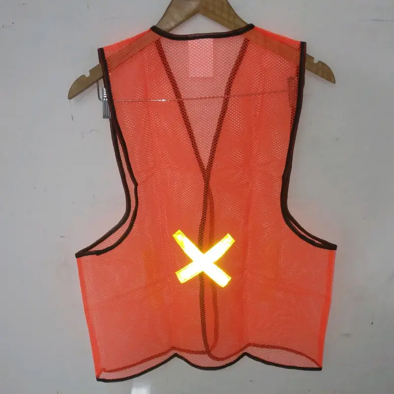 Rompi safety java eco merek gosave (warna orange dan hijau) 1
