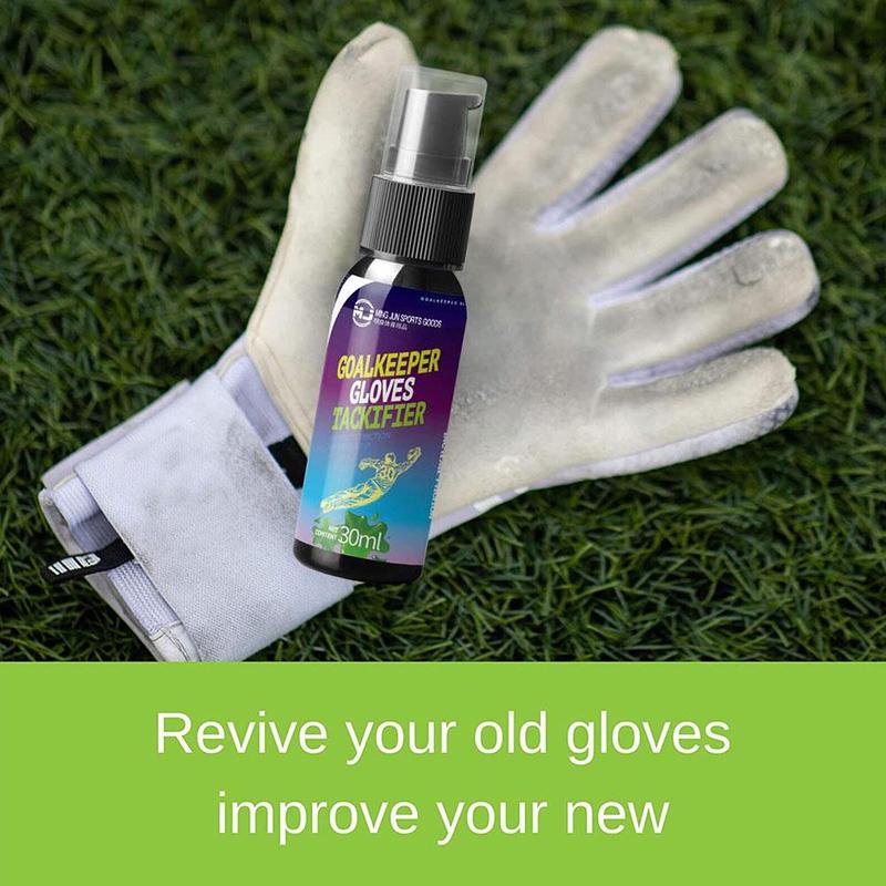 Product Introduction of Goalkeeper Gloves Tack Anti-Slip Spray Football Sticky Grip Accessories Sports Boost Soccer I1A3 24