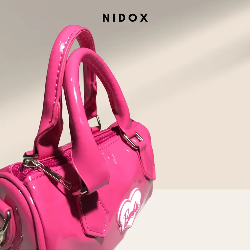 Nidox - Tas Selempang Wanita Barbie Jelly Glossy Handbag Wanita Barbie 3