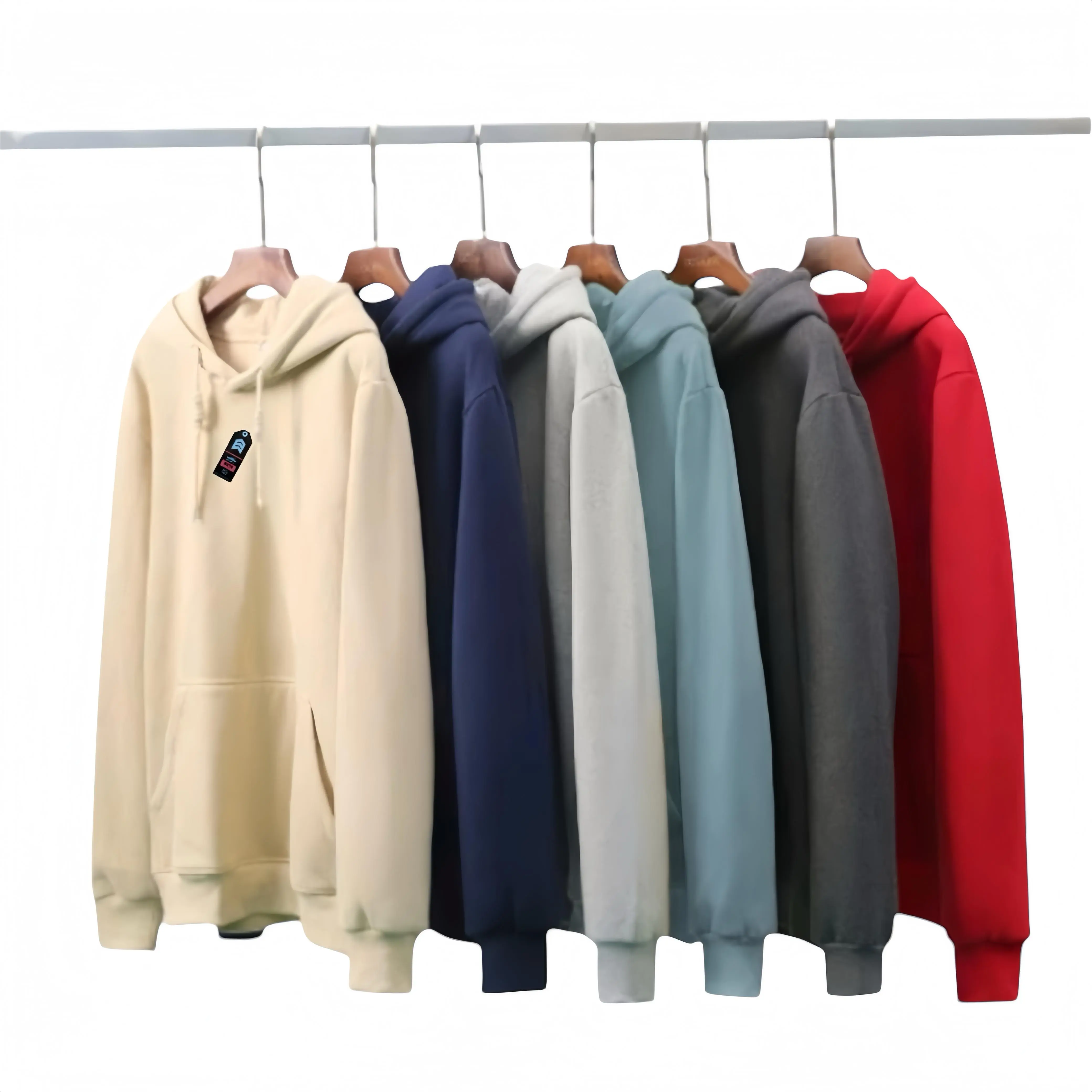 Cazta Sweater Hoodie Polos Basic Pria dan Wanita