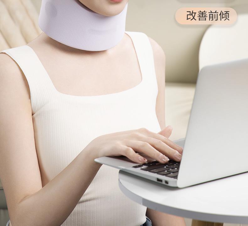 Product Introduction of Neck Support Bandana Neck Support Anti-Lower Head Forward Cervical Spine Brace Home Physiotherapy Traction Artifact Support Scarf Autumn and Winter Comfort 14
