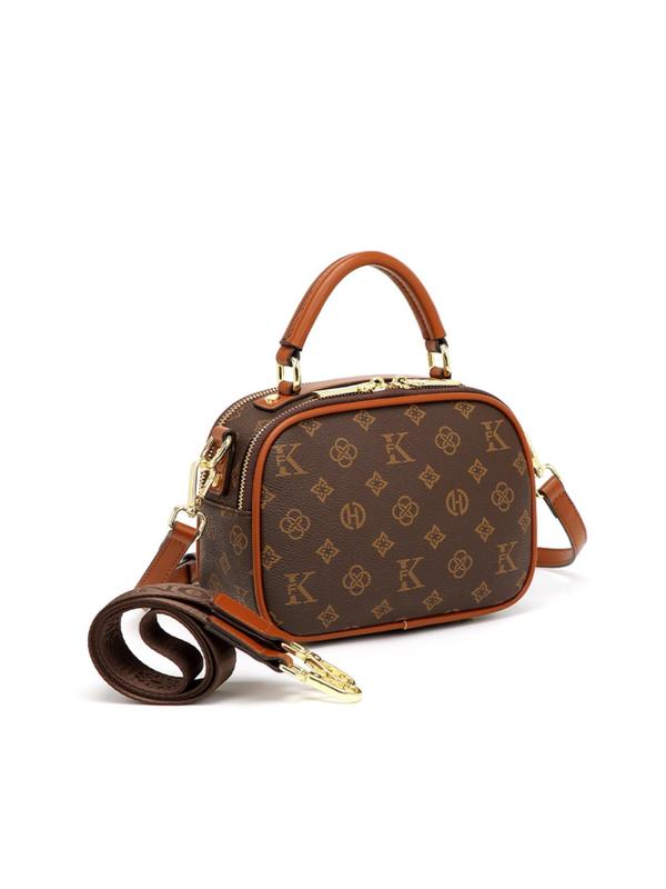 Women's Elegant Handbag, Fashionable PVC Crossbody Bag, Casual Versatile Shoulder Bag for Daily Used 3