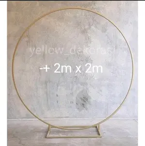 dekorasi besi Lingkar Ready stock