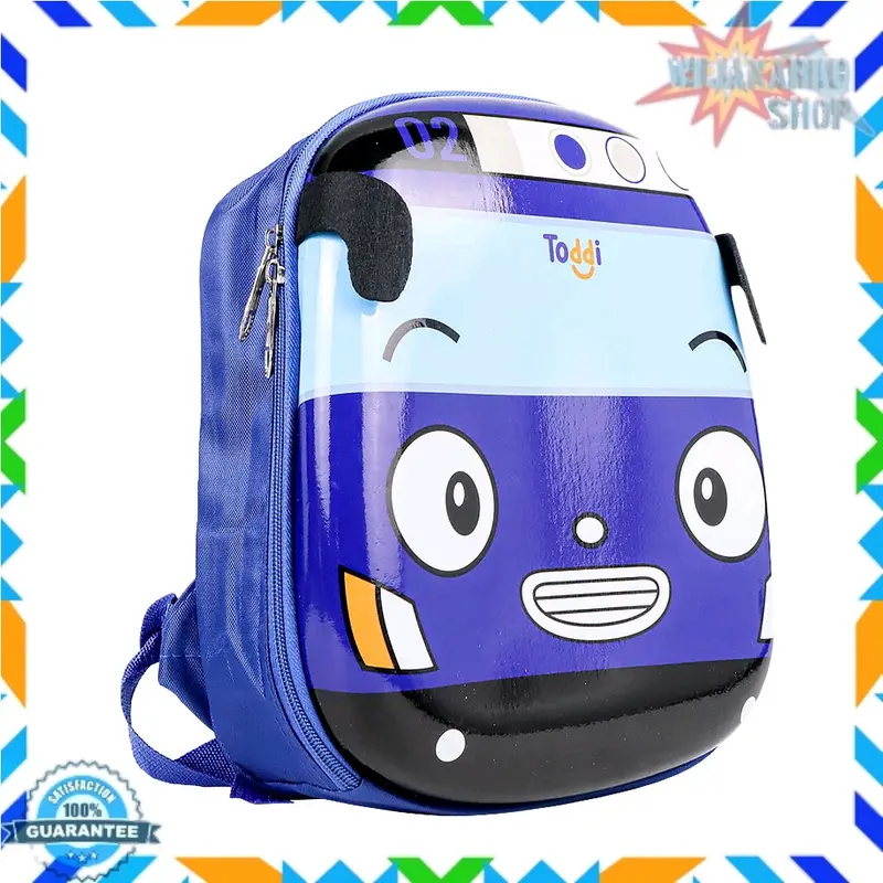 Toddi Tas Ransel Sekolah Anak Backpack Model Bus Tayo - E-300 Bag Kids 1