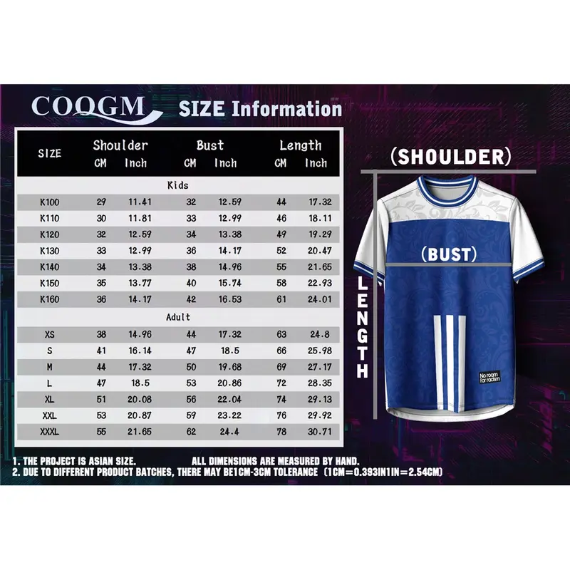 Sport Jersey Jersi Nama dan Nombor Tersuai, Percuma, Sesuai untuk