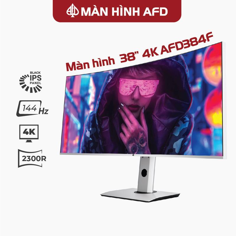 Màn hình máy tính 38inch Cong AFD 384F 4K(WQHD) BlackIPS TypeC 144Hz Có Loa màn 34 inch 2k "Giá đã có Vat "