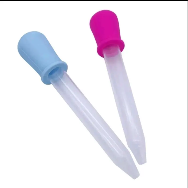 1PCS Pipet Tetes Obat Bayi Anak Ukuran 5ml Alat Bantu Minum Makan Feeder Dropper A001 4